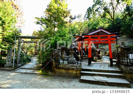 京都府 伏見稲荷大社 月日之宮本宮 京都市伏見区深草藪之内町 2022 年 2月 京都府 伏見稲荷大社 月日之宮本宮 京都市伏見区深草藪之内町 2022 年 2月 133848635