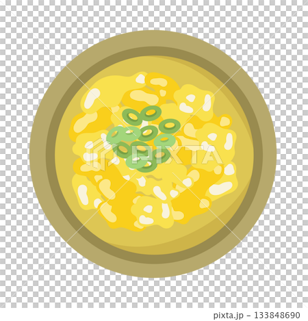 卵スープ　イラスト 133848690