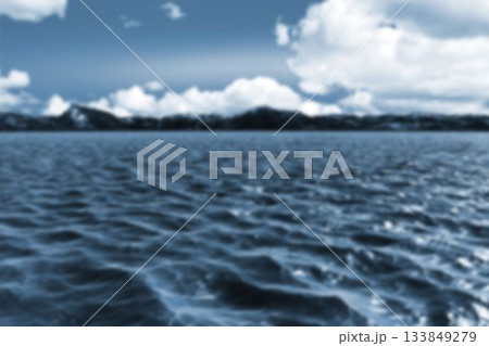 Scenic view of blue sea against sky 133849279