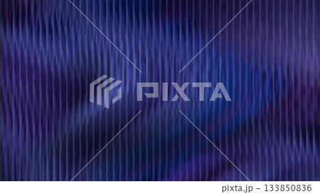 Ribbed glass background with refraction effect. Reeded glass with blue and purple gradient. Abstract background 133850836