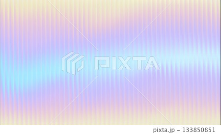 Ribbed glass background with refraction effect. Reeded glass with iridescent gradient. Abstract background Ribbed glass background with refraction effect. Reeded glass with iridescent gradient. Abstract background 133850851