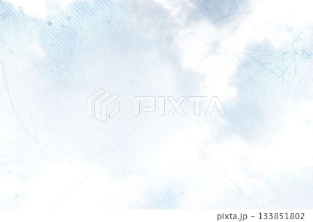 Abstract cloud background is being shown in flat design with subtle blue tones and scratch details Abstract cloud background is being shown in flat design with subtle blue tones and scratch details 133851802