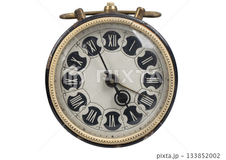Vintage rusty alarm clock Vintage rusty alarm clock 133852002