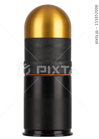 40mm low-velocity grenade round. 133852006