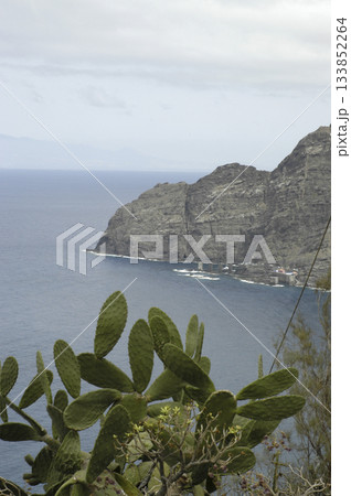 view of the sea and the cliffs on the islands view of the sea and the cliffs on the islands 133852264