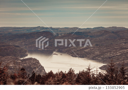 Island Sotra landscape near bergen norway 133852905