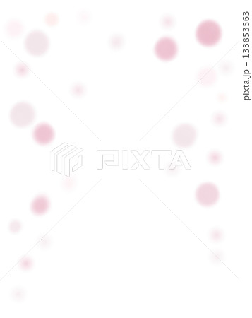 桜の花びらが散るフレームイラスト 133853563