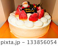 クリスマスケーキのイメージ素材 133856054