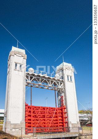 三栖閘門 近代化産業遺産 京都市伏見区 三栖閘門 近代化産業遺産 京都市伏見区 133856687