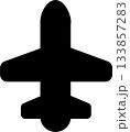 飛行機アイコン 133857283