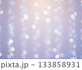 淡いパステルのきらめくボケ背景　柔らかい光の抽象イメージ 133858931
