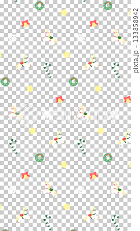 可愛的聖誕圖案,透明,16:9 尺寸 可愛的聖誕圖案,透明,16:9 尺寸 133858942