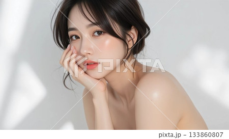 綺麗な女性のビューティーイメージ 綺麗な女性のビューティーイメージ 133860807