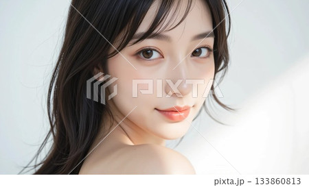 綺麗な女性のビューティーイメージ 綺麗な女性のビューティーイメージ 133860813