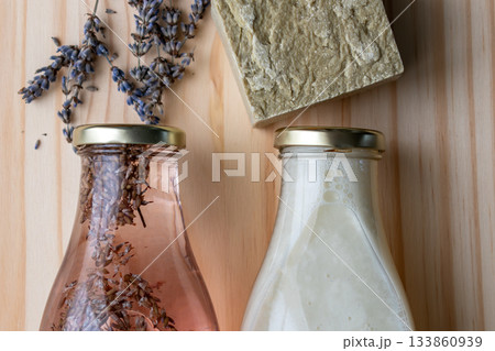 Homemade laundry, marseille grated soap, DIY, do it yourself, zero waste, eco friendly, natural product for wash and cleaning Homemade laundry, marseille grated soap, DIY, do it yourself, zero waste, eco friendly, natural product for wash and cleaning 133860939