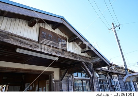 美濃赤坂駅（東海道本線支線）のプラットホーム 133861001