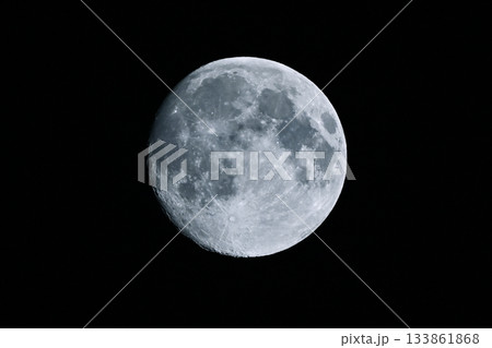 月（月齢13.1：十三夜月 ）アルテミス計画　MOON  Artemis program 133861868