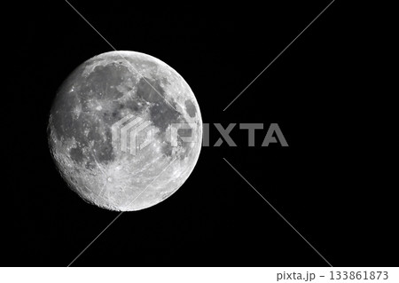 月（月齢13.1：十三夜月 ）アルテミス計画　MOON  Artemis program 133861873