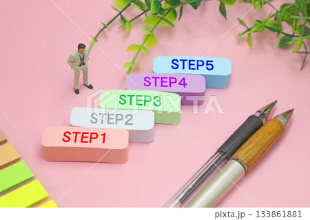 5つのステップ 5つのステップ 133861881