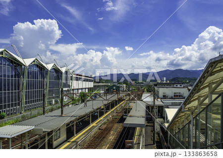 出水駅 ホームと線路 鹿児島県出水市 出水駅 ホームと線路 鹿児島県出水市 133863658