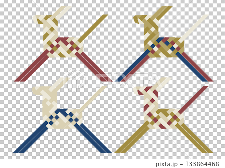 A set of illustrations of the Itaya Horse, a local toy, in modern Japanese colors. A set of illustrations of the Itaya Horse, a local toy, in modern Japanese colors. 133864468