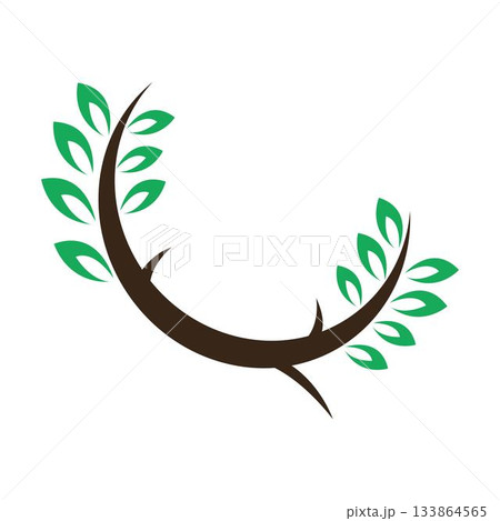 Branch logo icon design 133864565