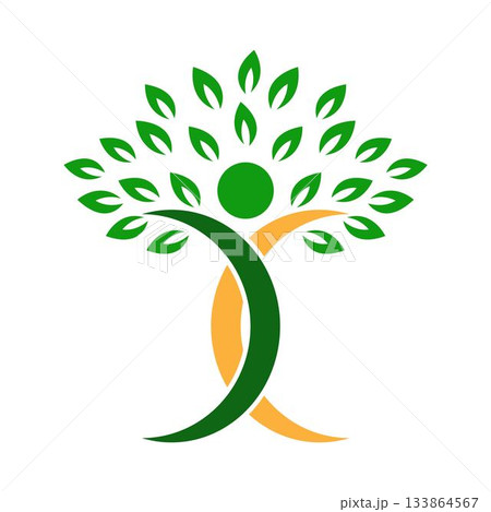 Branch logo icon design 133864567