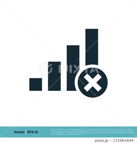 Mobile Signal Bar Icon Vector Logo Template Illustration Design. Vector EPS 10. Mobile Signal Bar Icon Vector Logo Template Illustration Design. Vector EPS 10. 133864844