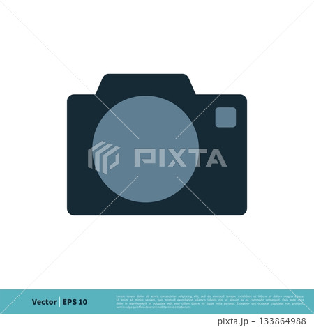 Photo Camera Icon Vector Logo Template Illustration Design. Vector EPS 10. Photo Camera Icon Vector Logo Template Illustration Design. Vector EPS 10. 133864988