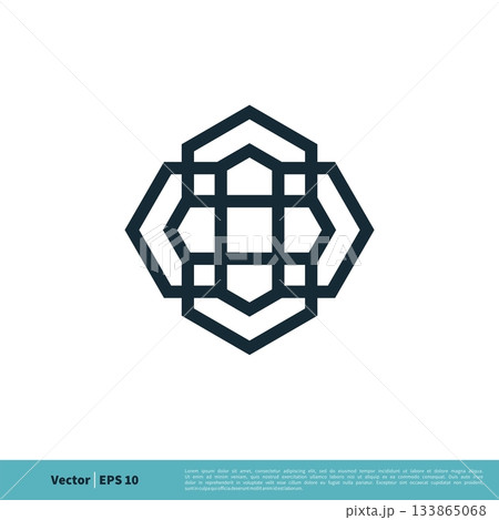 Abstract Decoration Vector Icon Logo Template Illustration Design. Vector EPS 10. 133865068