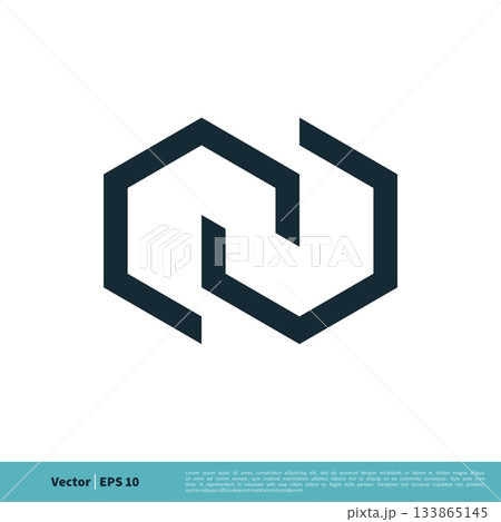 Hexagon Infinity Icon Vector Logo Template Illustration Design. Vector EPS 10. 133865145