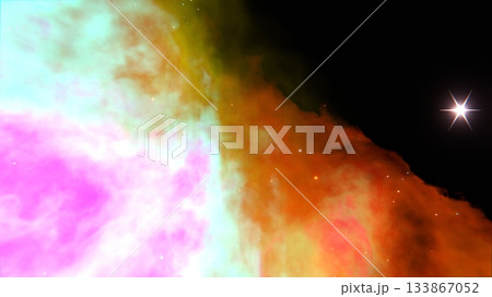 Space Nebula and Starfield Space Nebula and Starfield 133867052
