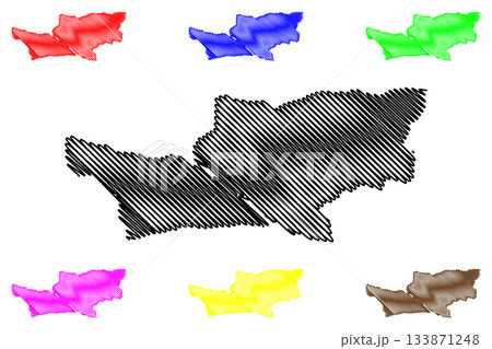 South West Khasi Hills district (Meghalaya State, Republic of India) map vector illustration, scribble sketch South West Khasi Hills map South West Khasi Hills district (Meghalaya State, Republic of India) map vector illustration, scribble sketch South West Khasi Hills map 133871248