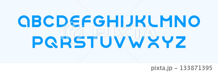 Font modern typography vector design. Typography elegant typeface digital minimal alphabet. 133871395