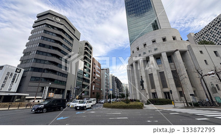 大阪市中央区　北浜周辺の風景 133872795