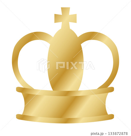 金色のロイヤルクラウン 133872878