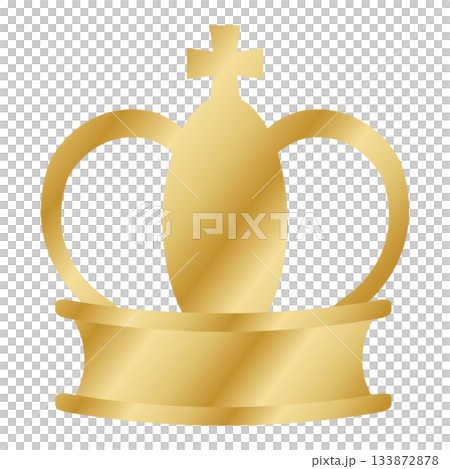 金色のロイヤルクラウン 133872878