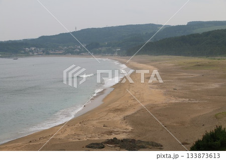 種差海岸の鳴き砂で有名な大須賀海岸 種差海岸の鳴き砂で有名な大須賀海岸 133873613