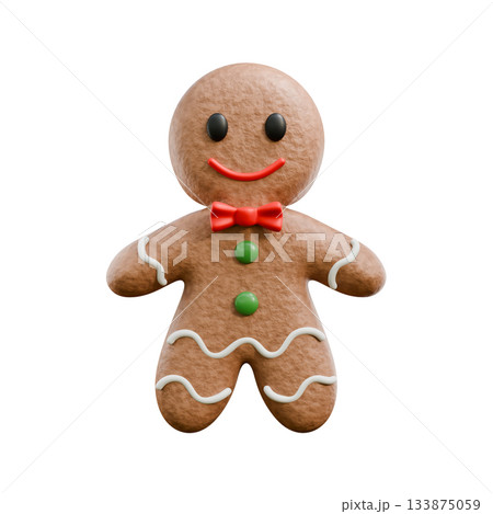 Gingerbread man 3D Gingerbread man 3D 133875059