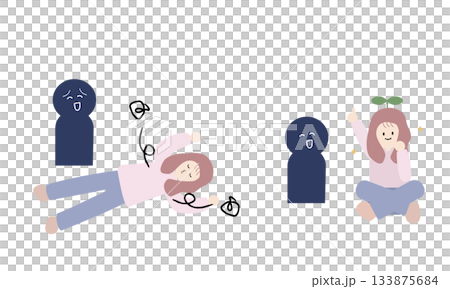 優しくされてつけあがる女性と優しさに触れてやる気を出す女性 133875684