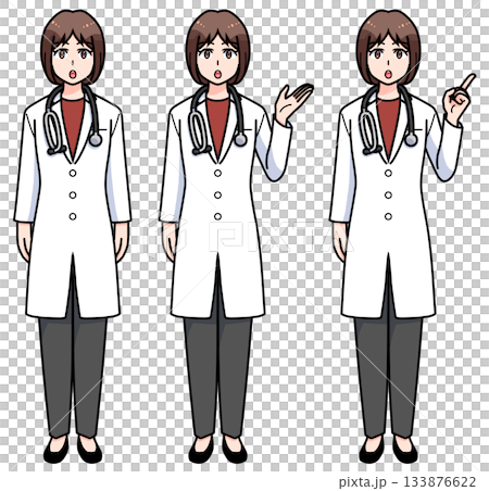 女醫生姿勢集 133876622