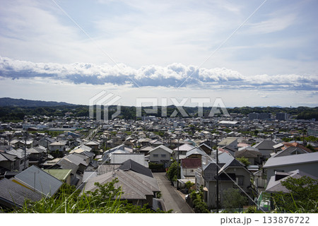 初夏の静岡県菊川市の街並み 初夏の静岡県菊川市の街並み 133876722