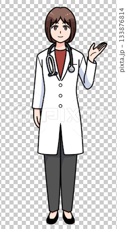 Female doctor to guide 133876814