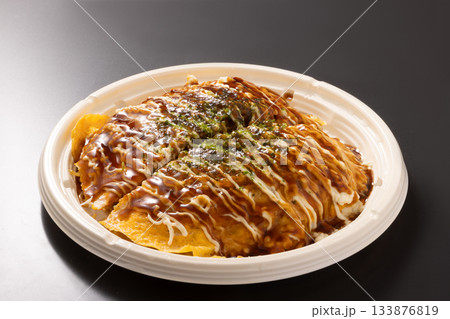 チーズ入り　広島風お好み焼き 133876819