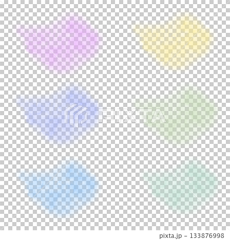 Set of watercolor splashes and spots in pastel colors: blue, azure, green, yellow. Background, handmade digital illustration. Element for design in printing, packaging, textiles, and wallpaper. Set of watercolor splashes and spots in pastel colors: blue, azure, green, yellow. Background, handmade digital illustration. Element for design in printing, packaging, textiles, and wallpaper. 133876998