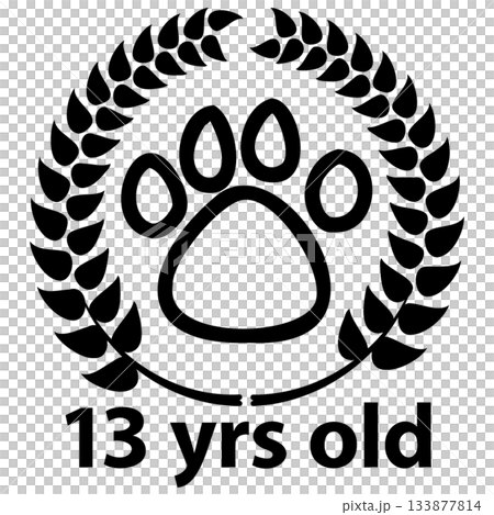 かわいいペット年齢 月桂樹 あしあと 1-13 かわいいペット年齢 月桂樹 あしあと 1-13 133877814