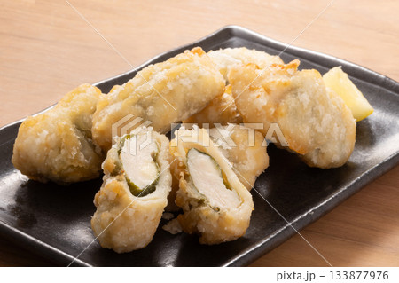 ささみチーズ 大葉 竜田揚げ ささみチーズ 大葉 竜田揚げ 133877976
