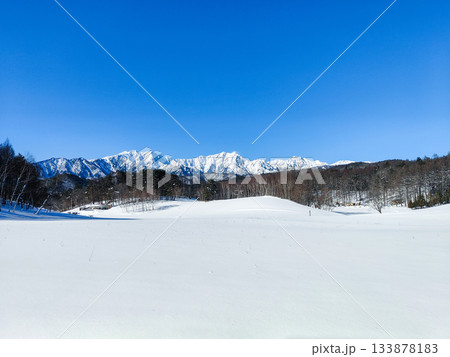 中山高原・スノートレッキング 133878183