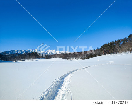 中山高原・スノートレッキング 133878218