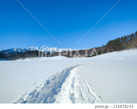 中山高原・スノートレッキング 133878233